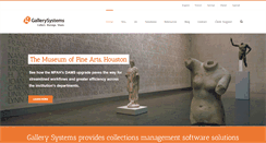 Desktop Screenshot of gallerysystems.com